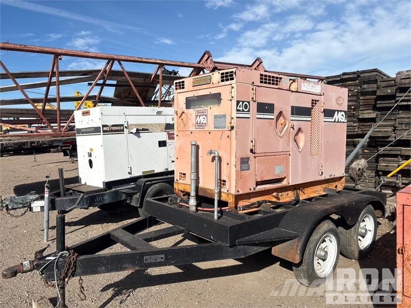MultiQuip DCA40SSI 40 kW Mobile Generator Set Diesel Generators