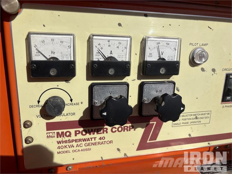 MultiQuip DCA40SSI 40 kW Mobile Generator Set Diesel Generators