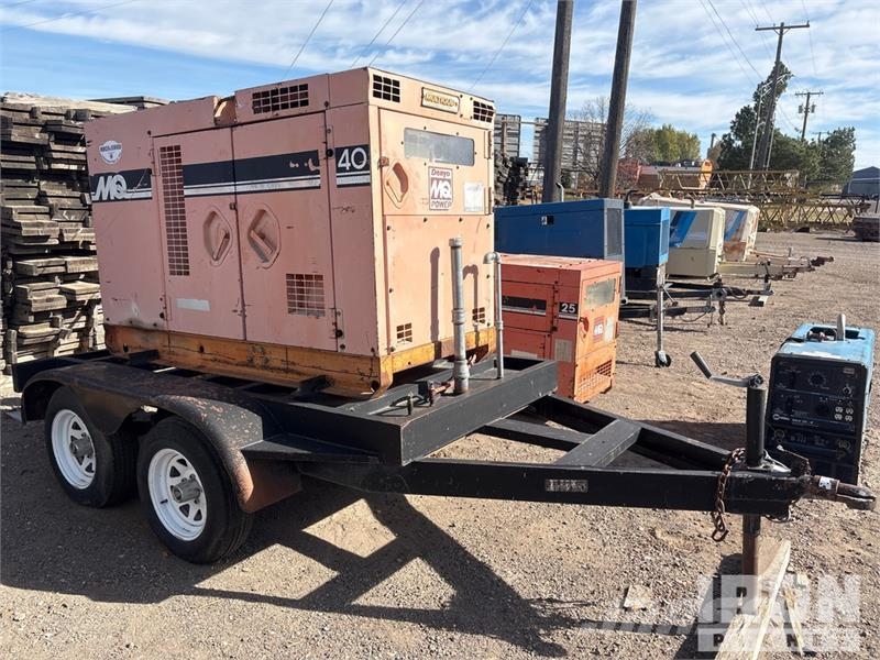 MultiQuip DCA40SSI 40 kW Mobile Generator Set Diesel Generators