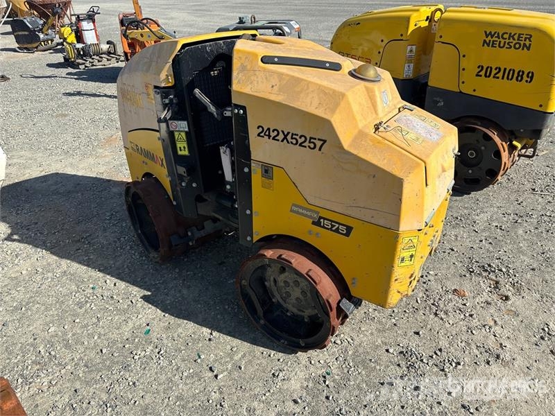 MultiQuip Rammax 1575 Trench Compactor Augsnes blīvētāji
