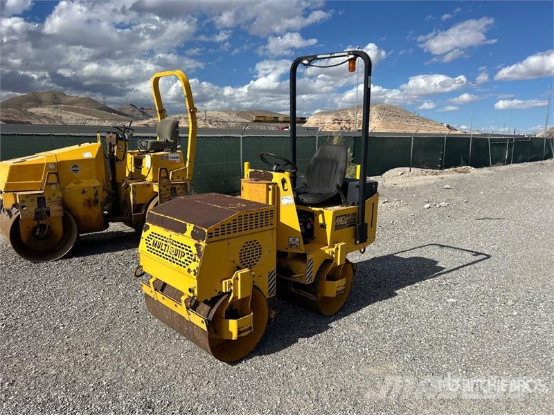 MultiQuip VR-36HA Double Drum Roller (Inoperable) Twin drum rollers