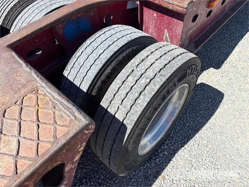 Murray 16-Wheel Expandable Axle Removable Gooseneck Lowbo 平板拖车