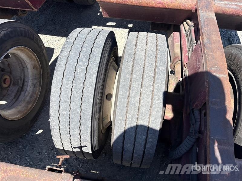 Murray 16-Wheel Expandable Axle Removable Gooseneck Lowbo 平板拖车