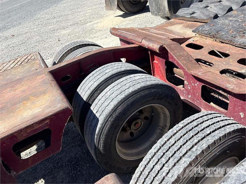 Murray 16-Wheel Expandable Axle Removable Gooseneck Lowbo 平板拖车