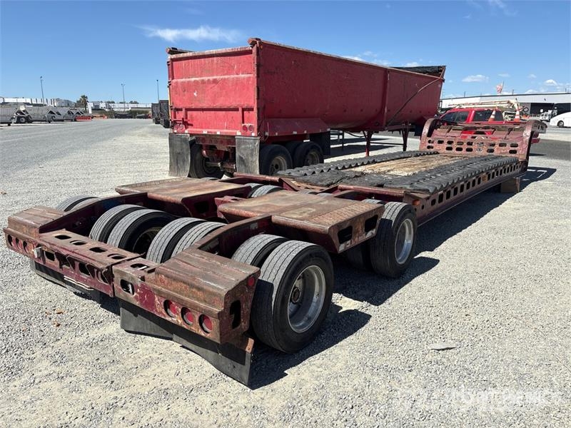 Murray 16-Wheel Expandable Axle Removable Gooseneck Lowbo 平板拖车