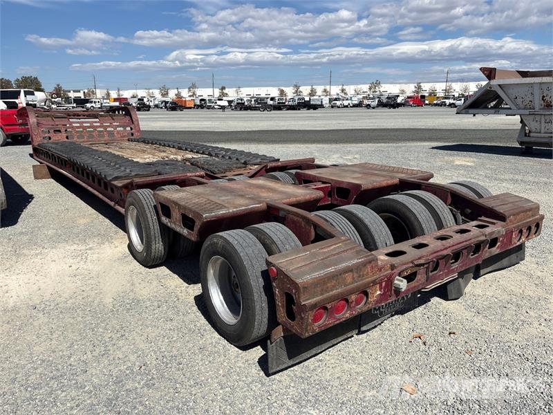 Murray 16-Wheel Expandable Axle Removable Gooseneck Lowbo 平板拖车