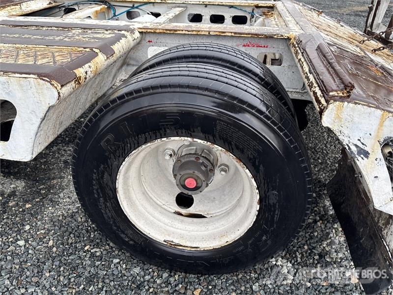Murray 40 ton Removable Gooseneck Lowboy Trailer لوادر منخفضة