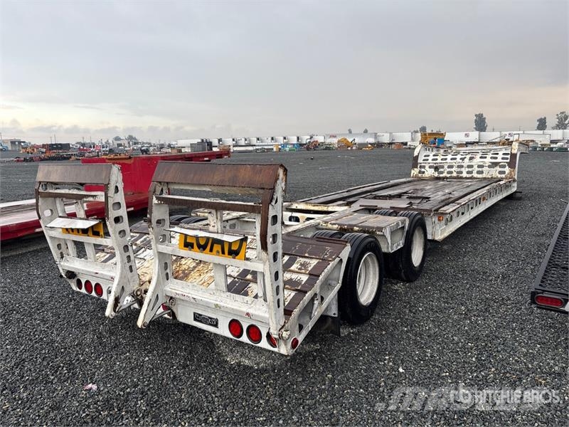 Murray 40 ton T/A Removable Gooseneck Lowboy Trailer 低架裝載車