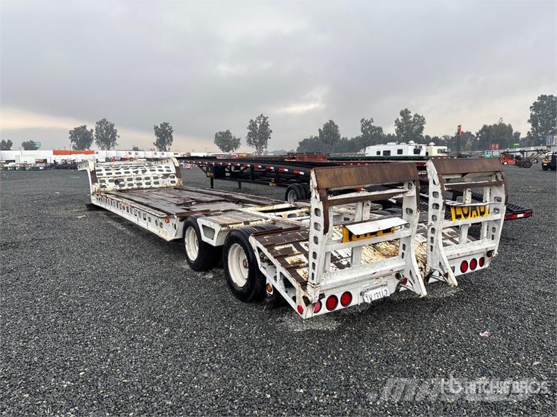 Murray 40 ton T/A Removable Gooseneck Lowboy Trailer 低架裝載車