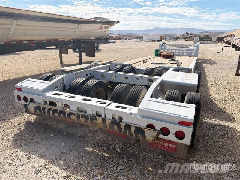 Murray 53 ton T/A Lowboy Trailer Mažų aukščių krautuvai