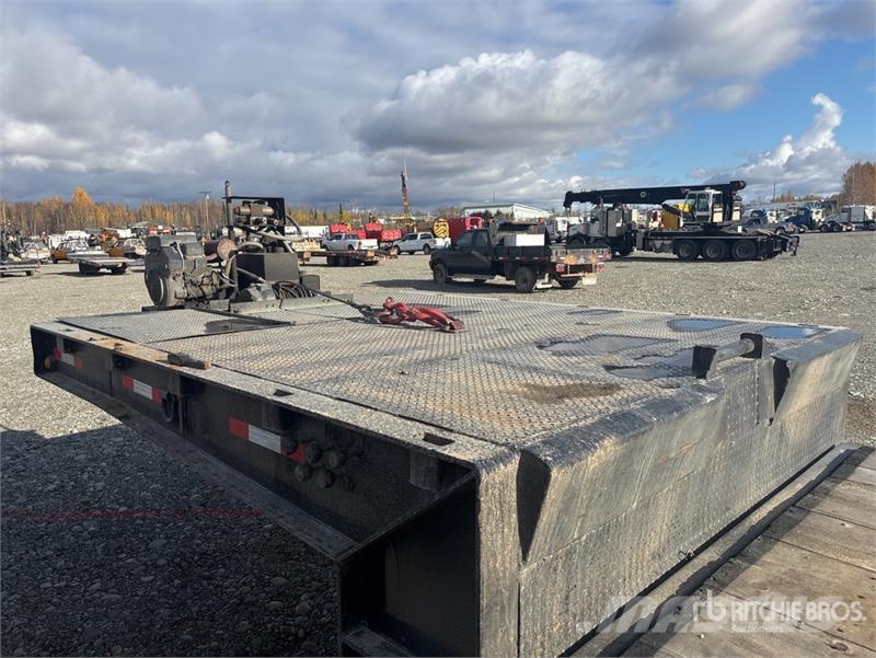 Muval 4870ST 25 ton T/A Hydraulic Tail Trailer Низкорамные прицепы