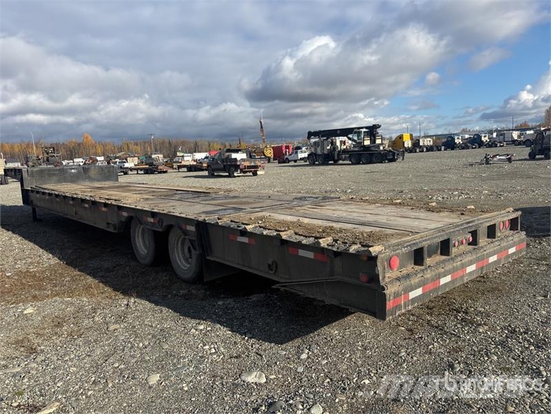  Muval 4870ST 25 ton T/A Hydraulic Tail Trailer Низкорамные прицепы