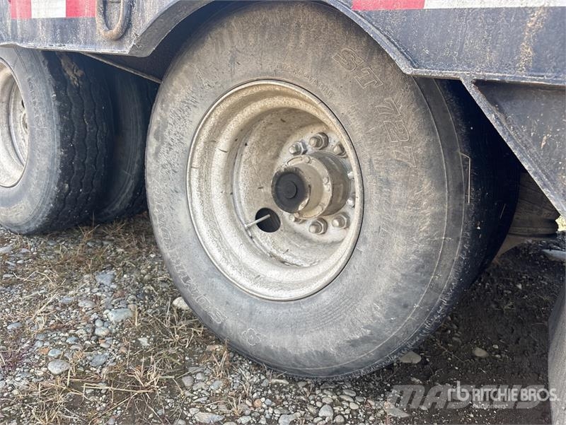  Muval 4870ST 25 ton T/A Hydraulic Tail Trailer Низкорамные прицепы