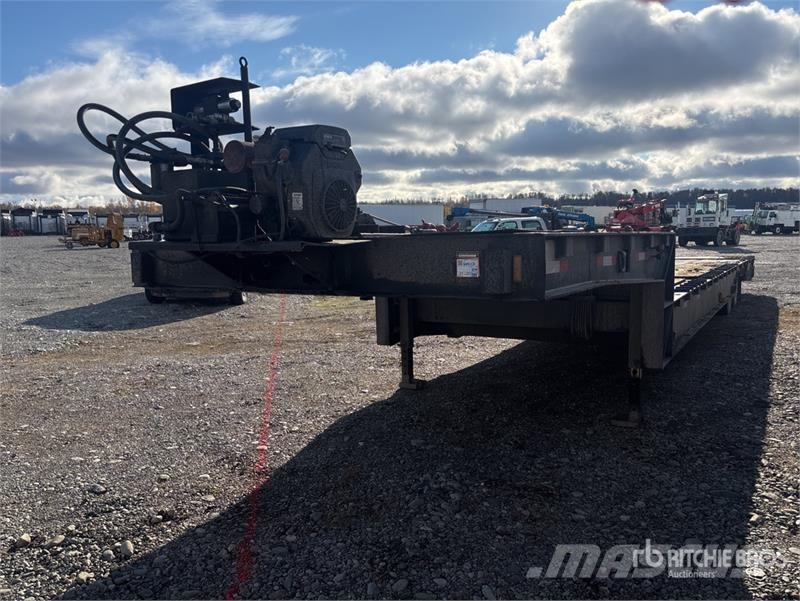  Muval 4870ST 25 ton T/A Hydraulic Tail Trailer Низкорамные прицепы