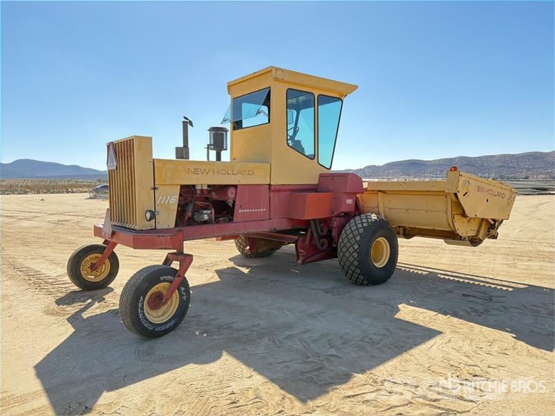 New Holland 1116 16 ft Swather Windrower Andaineur