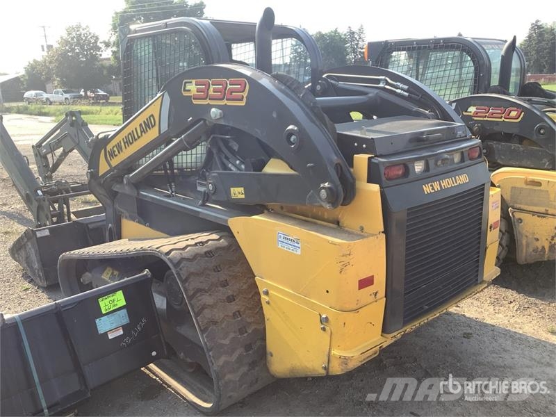 New Holland C332 Compact Track Loader Minilæsser - skridstyret