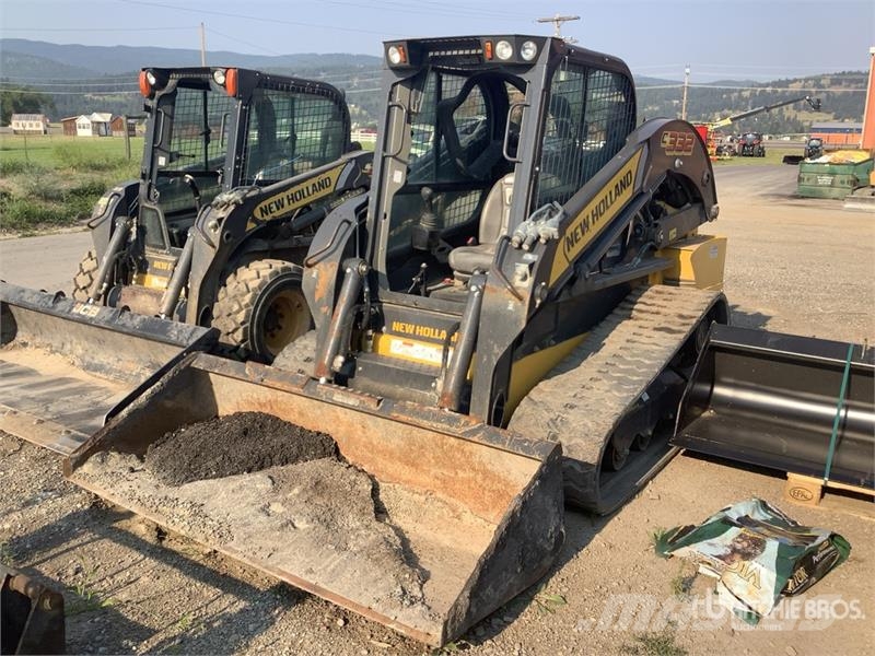 New Holland C332 Compact Track Loader Minilæsser - skridstyret