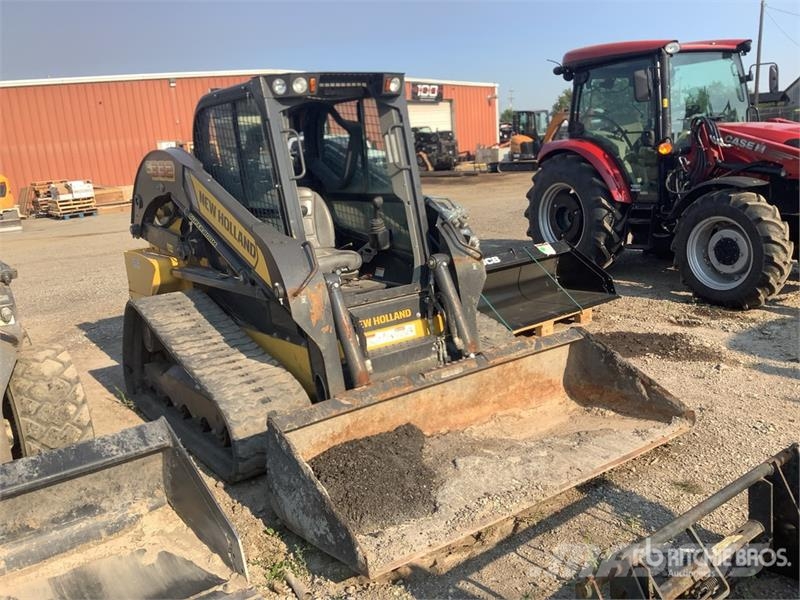 New Holland C332 Compact Track Loader Minilæsser - skridstyret