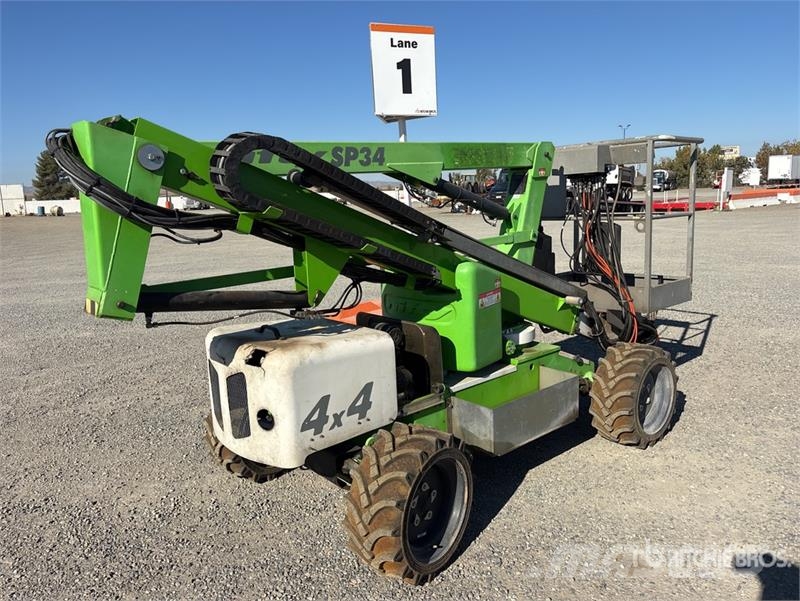  Nifty-Lift SP34 4WD Diesel Articulating Boom Lift Knikarmhoogwerkers