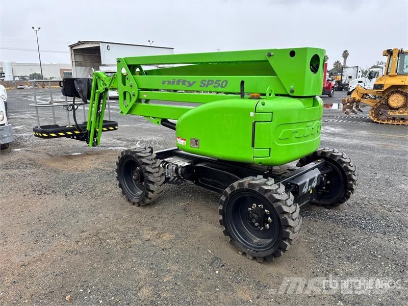  Nifty-Lift SP50 4WD Diesel Articulating Boom Lift Knikarmhoogwerkers