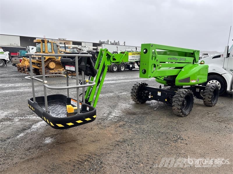 Niftylift SP50 4WD Diesel Articulating Boom Lift Bomliftar