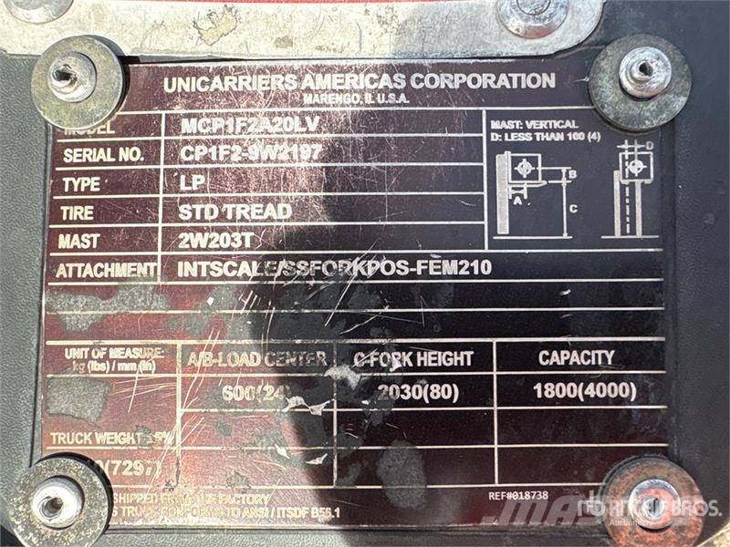 Nissan CF40LP شاحنات ذات رافعات شوكية - أخرى