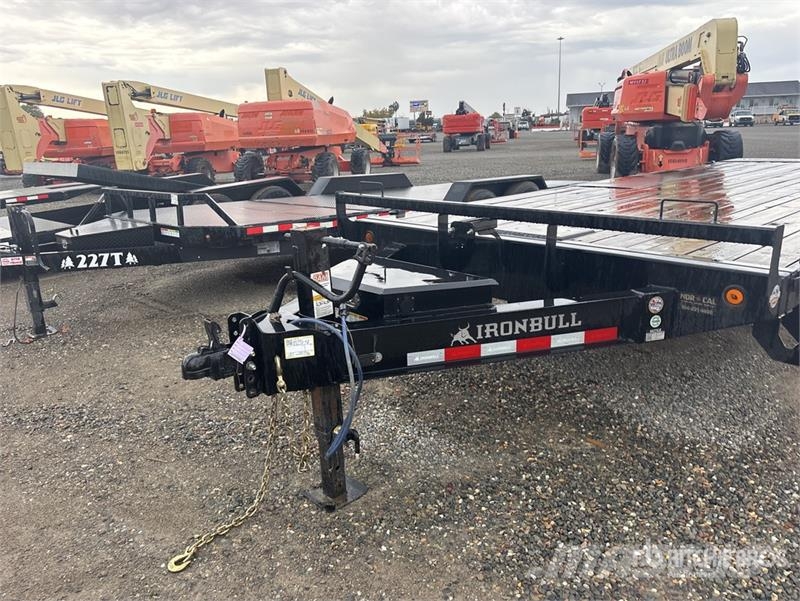 NorStar 22 ft T/A Equipment Trailer Góndola de cama rebajada