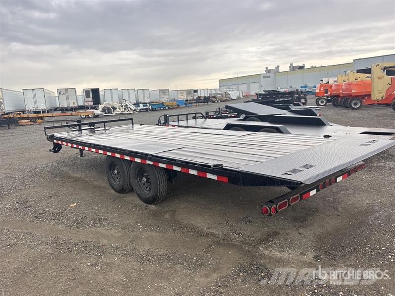 NorStar 22 ft T/A Equipment Trailer Góndola de cama rebajada