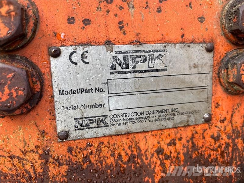 NPK C4C Placas compactadoras
