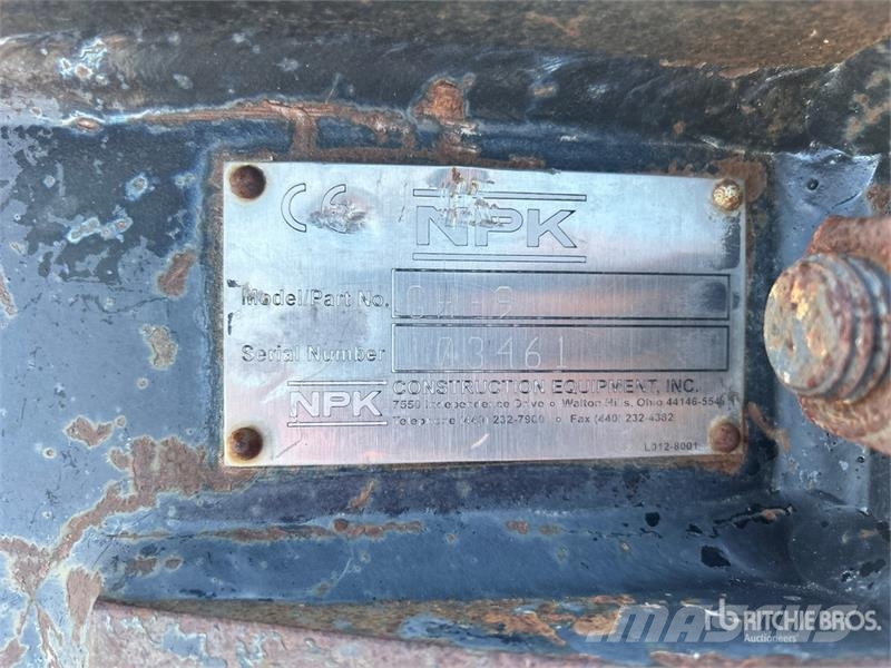 NPK GH-9 Hydraulic Breaker Martelos / Rompedores