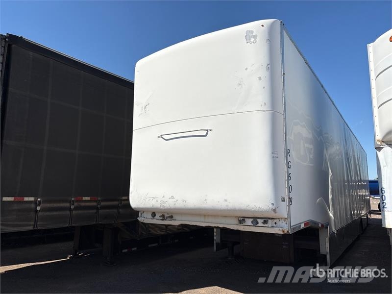 Nu Van T/A 3 Car Enclosed Car Carrier Trailer Autotreileri