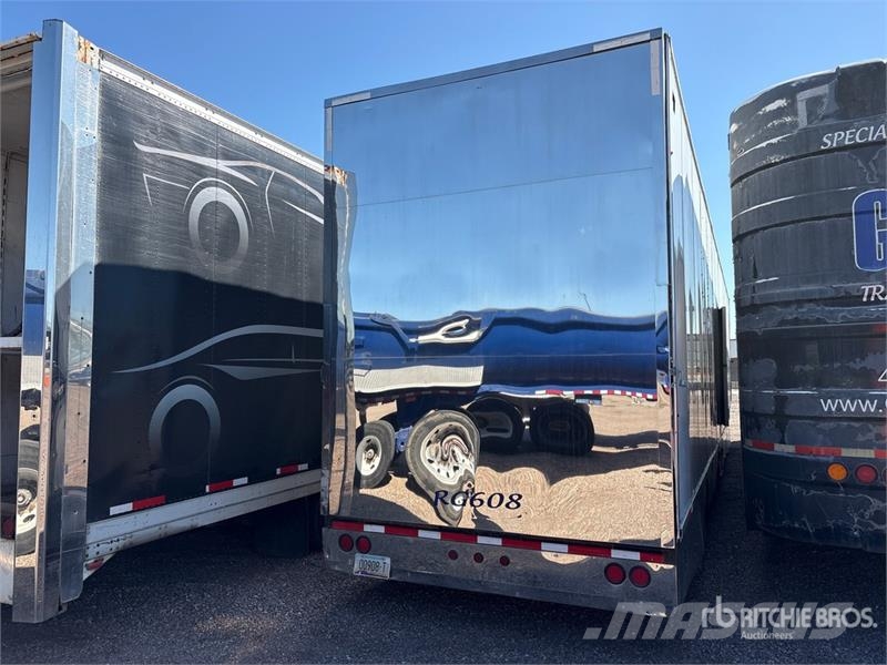 Nu Van T/A 3 Car Enclosed Car Carrier Trailer Autotreileri