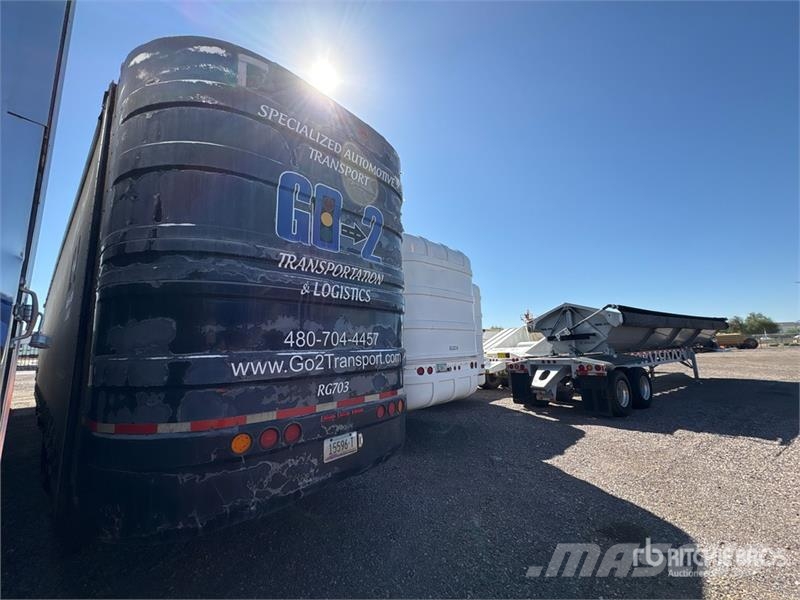  Nu Van T/A 6 Car Enclosed Car Carrier Trailer Autotreileri