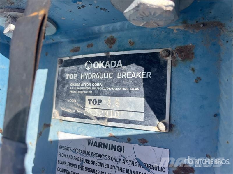 Okada Hydraulic Breaker Martelos / Rompedores