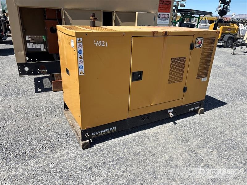 Olympian G10U3S 10 kVA Skid-Mounted Natural Gas Generator S Dízel áramfejlesztők