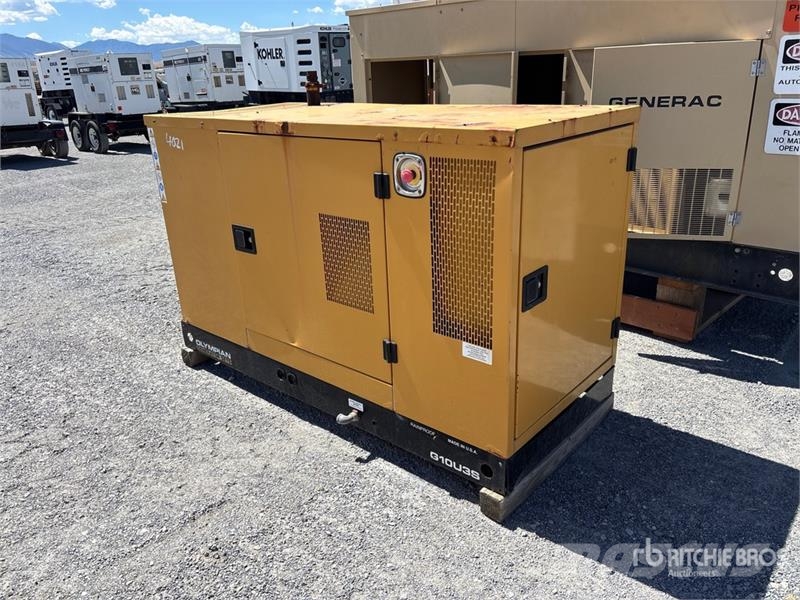 Olympian G10U3S 10 kVA Skid-Mounted Natural Gas Generator S Dízel áramfejlesztők