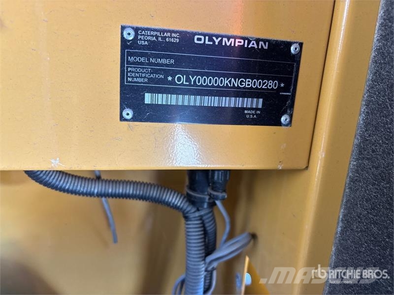 Olympian G10U3S 10 kVA Skid-Mounted Natural Gas Generator S Dízel áramfejlesztők