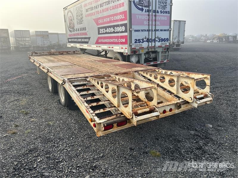 OLYMPIC 20 ton 25 ft T/A Equipment Trailer Remolques para transporte de vehículos