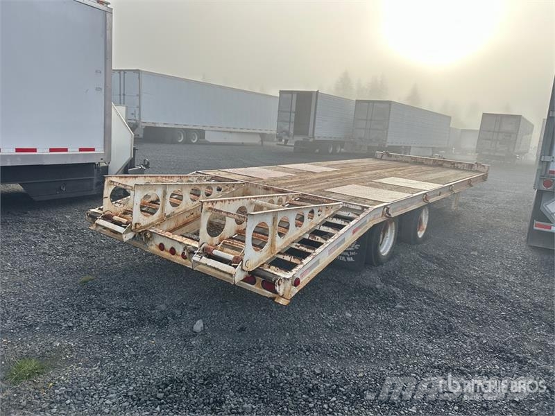 OLYMPIC 20 ton 25 ft T/A Equipment Trailer Remolques para transporte de vehículos