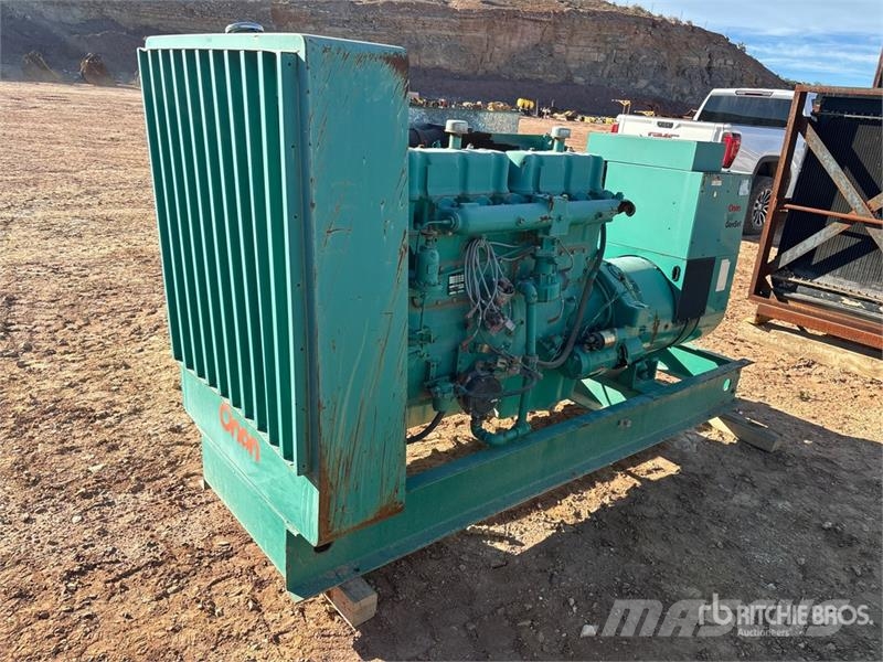 Onan 115 76 kW Skid-Mounted Generator Set Generadores diésel
