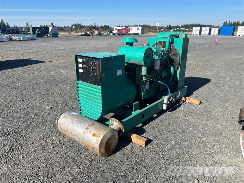 Onan 150 kW Skid-Mounted Generator Set Diesel Generators