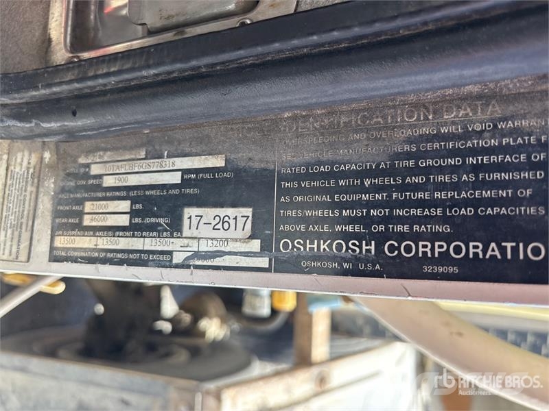 Oshkosh S-2146 Φορτηγά-Μπετονιέρες