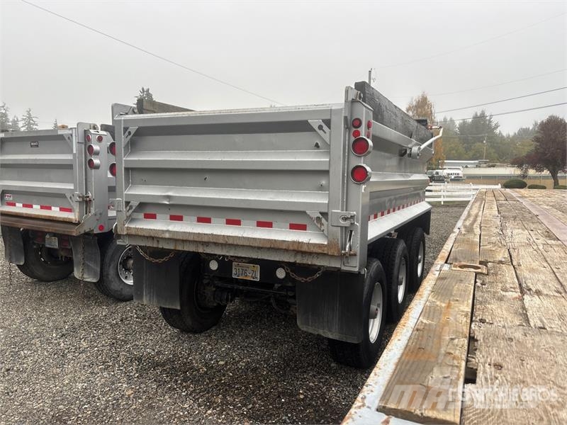 OSW 15 ft 6 in Tri/A Turntable Pup Dump Trailer Самоскиди