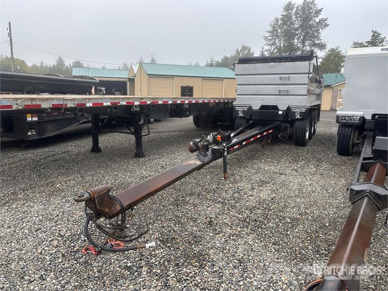 OSW 15 ft 6 in Tri/A Turntable Pup Dump Trailer Самоскиди