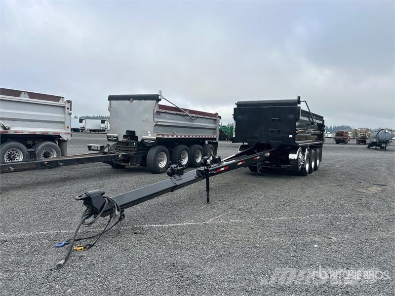 OSW 18 ft Quad/A Pup Dump Trailer Самоскиди