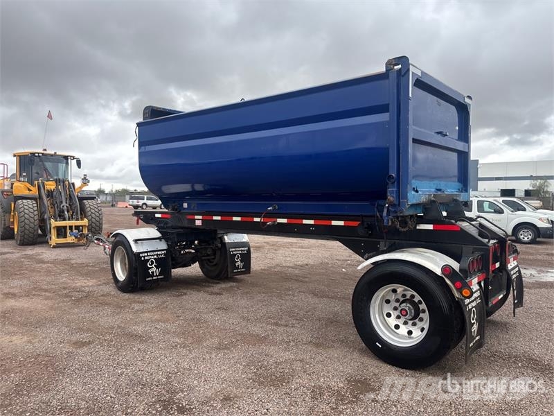  OSW 2TR0IHD-21 T/A Turntable Transfer Trailer Самоскиди