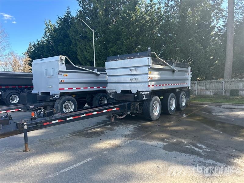 OSW Tri/A Turntable Pup Dump Trailer Самоскиди