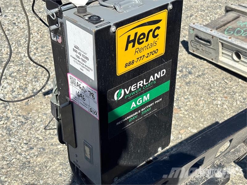  Overland EC-644-13F Electric Powered Utility Wagon Construction - Autres
