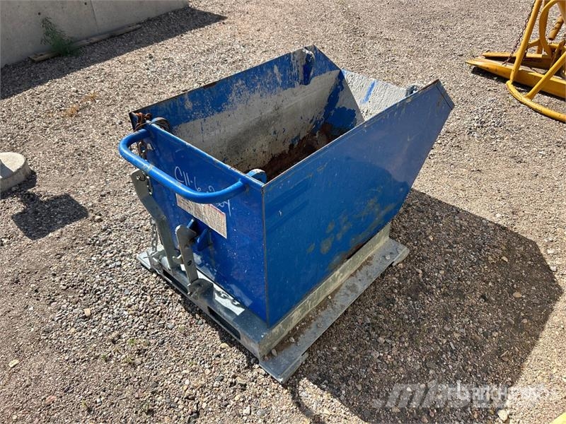  P-HOP-0.5 4 ft Self-Dumping Hopper الحاويات والقواديس