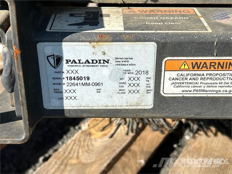 PALADIN 44 in Mini Skid Steer Broom Brushes